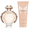 Set Paco Rabanne: Olympea Eau De Parfum For Women, 50 ml + Olympea Losjonas kūnui, 100 ml