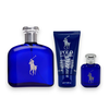 Set Ralph Lauren: Polo Mėlyna Eau De Parfum For Men, 125 ml + Polo Mėlyna Dušo želė Skin All Skin Types, 75 ml + Polo Mėlyna Anti-Perspirant Dezodorantas Stick For Men, 75 g