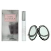 Rinkinys Sarah Jessica Parker: Born Lovely Eau De Parfum moterims, 10 ml *Miniatiūrinis + kompaktiškas veidrodėlis