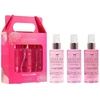 Set The Luxury Bathing Company: Sweet Vanilla & Almond Glaze Hair Scented Mist For Women, 100 ml + Sweet Vanilla & Almond Glaze Refreshing Body Purškiklis Aquatic & Floral, 100 ml + Sweet Vanilla & Almond Glaze Shimmering Body Purškiklis, 100 ml