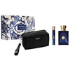 Versace Dylan Mėlyna Pour Homme rinkinys vyrams (EDT, 100 ml + EDT, 10 ml + kosmetinė)