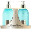 Newcos VIVIAN GRAY rinkinys Gemstone Jasmine & Patchouli: skystas kremas-muilas ir rankų losjonas, 2 x 300 ml