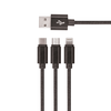 Setty 3in1 micro-USB+8PIN+type-C laidas