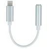 Setty adapteris Lightning - garso lizdas 3,5 mm baltas