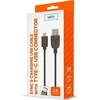 Setty USB cable 1m 2A type- C juodas R (1 m)