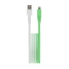 Telforceone Setty cable USB - Lightning 1,5 m 2,4A KGA-L-1.52420 mint-baltas gradient