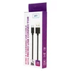 Setty laidas USB - microUSB 1,0 m 2A juodas R