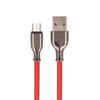 TelForceone Setty kabelis USB - microUSB 1,0 m 3A FC-M raudonas - be pakuotės