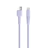TelForceone Setty kabelis USB - USB-C 1,5 m 2,1A KSA-C-1.529 alyvinis