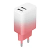 Telforceone Setty charger 2x USB 18W LSIG-AA-20 baltas-pink gradient