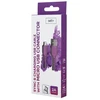 Telforceone Setty kabelis USB-microUSB 1,0 m 2A purpurinė