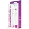 TelForceone "Setty" kabelis USB - "Lightning" 1,0 m 2A baltas NAUJIENA