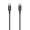 Telforceone Setty kabelis USB-C - USB-C 1,0 m 3A juodas