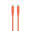 TelForceone Setty kabelis USB-C - USB-C 1,5 m 2,1A KSC-C-1.5210 oranžinis