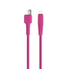 TelForceone Setty kabelis USB - Lightning 1,5 m 2,1A KSA-L-1.526 pink