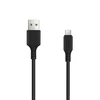 TelForceone Setty kabelis USB - microUSB 3,0 m 2A juodas NAUJIENA