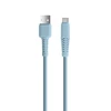 TelForceone Setty kabelis USB - USB-C 1,5 m 2,1A KSA-C-1.523 mėlynas