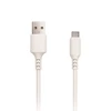 Telforceone Setty kabelis USB - USB-C 3,0 m 2A balta NAUJIENA