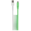 Setty laidas USB – Lightning 1,5 m 2,4A KGA-L-1.52420 mėtų ir baltos spalvos gradientas