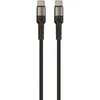 Telforceone Setty cable USB-C - USB-C 100W 1,0 m KSL-02 juodas JO