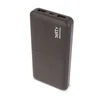 Setty Power Bank 10000mAh universalus įkroviklis 5V 2.1A + Micro USB laidui juodas