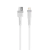 "Setty" USB - "Lightning" kabelis 1,2 m 2A KNA-L-1.220 baltas