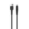 TelForceone "Setty" USB - USB-C kabelis 3 m 2A KSA-C-321 juodas