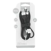 TelForceone "Setty" USB - USB-C kabelis 1,2 m 2A KNA-C-1.221 juodas