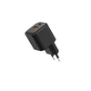 Telforceone Setty wall charger USB-A + USB-C 35W LSGaN-AC-351 juodas