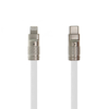 Telforceone Setty Zink kabelis USB-C - Lightning 1,2 m 27W KZC-L-1.2270 baltas