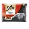 Ėdalas katėms SHEBA, įvairios mėsos rinkinys, maišeliuose, 4 x 85 g