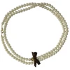 Shiseido, Shiseido, Base Metal Bracelet, Baltas Pearl, For Women