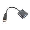shiverpeaks BS14-05009, VGA (D-Sub), DisplayPort, Male, Female, Gold, Juodas
