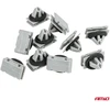 Rinkinys slenksčio juostų su guminiu tarpikliu 11 mm 10 vnt. amio-05047