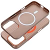 Simply Originalus „iPhone 16 PLUS“ dėklas, suderinamas su „MagSafe“ titano spalvos dykumos spalvos dėklu.