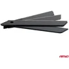Juodų sk5 plieninių peiliukų rinkinys 100x18x0,5 mm 10 vnt. amio-04821