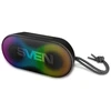 Portable speaker SVEN PS-99, juodas, power output 10 W (RMS), TWS, Bluetooth, lithium battery
