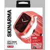 Skinarma apyrankė+Dėklas Saido 2in1 Apple Watch 45/44mm red