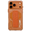 Skinarma Helio dėklas skirtas Apple iPhone 17 Pro Max Magnetic Charging + Grip Stand Oranžinis