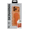 Skinarma Helio dėklas skirtas Apple iPhone 17 Pro Max Magnetic Charging + Grip Stand Oranžinis