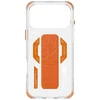 Skinarma Helio dėklas skirtas Apple iPhone 17 Pro Max Magnetic Charging + Grip Stand Oranžinis