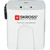 Kelioninis tinklo adapteris 230V 2.5A MUV micro kištukai AU/CN/UK/US/IT - lizdas EU (be įžeminimo) SKROSS