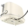 HOCO Retro skrudintuvas 850W HE50 milky baltas
