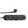 Shelly Group Išmanus maitinimo blokas Shelly Power Strip 4 Gen4, juodas
