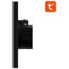Smart Light Switch ZigBee Avatto ZTS02-EU-B2 2 Way TUYA juodos spalvos