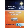 USB adapteris „Smile light“ SLA-MTC-MB USB-C/Micro USB adapteris