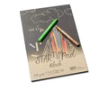 Smlt Smiltainis Juodas piešimo bloknotas A5 20l 120gsm