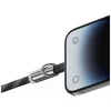 Virvelė telefonui su įkrovimo kabeliu Usams SJ746 30W USB-C į Lightning 1.2m žalios spalvos