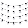 Maclean MCE424 2-in-1 saulės sodo LED girlianda, IP44, 3W, 10lm, 3000K, 2*600 mAh baterija, 5V DC, 7m