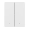 Sonoff SwitchMan ZBM5 Zigbee jungiklis 2 klavišų, baltas 80W
